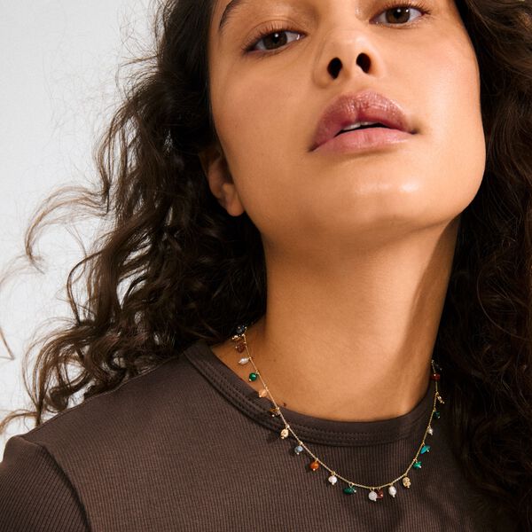 BETWEEN necklace gold-plated