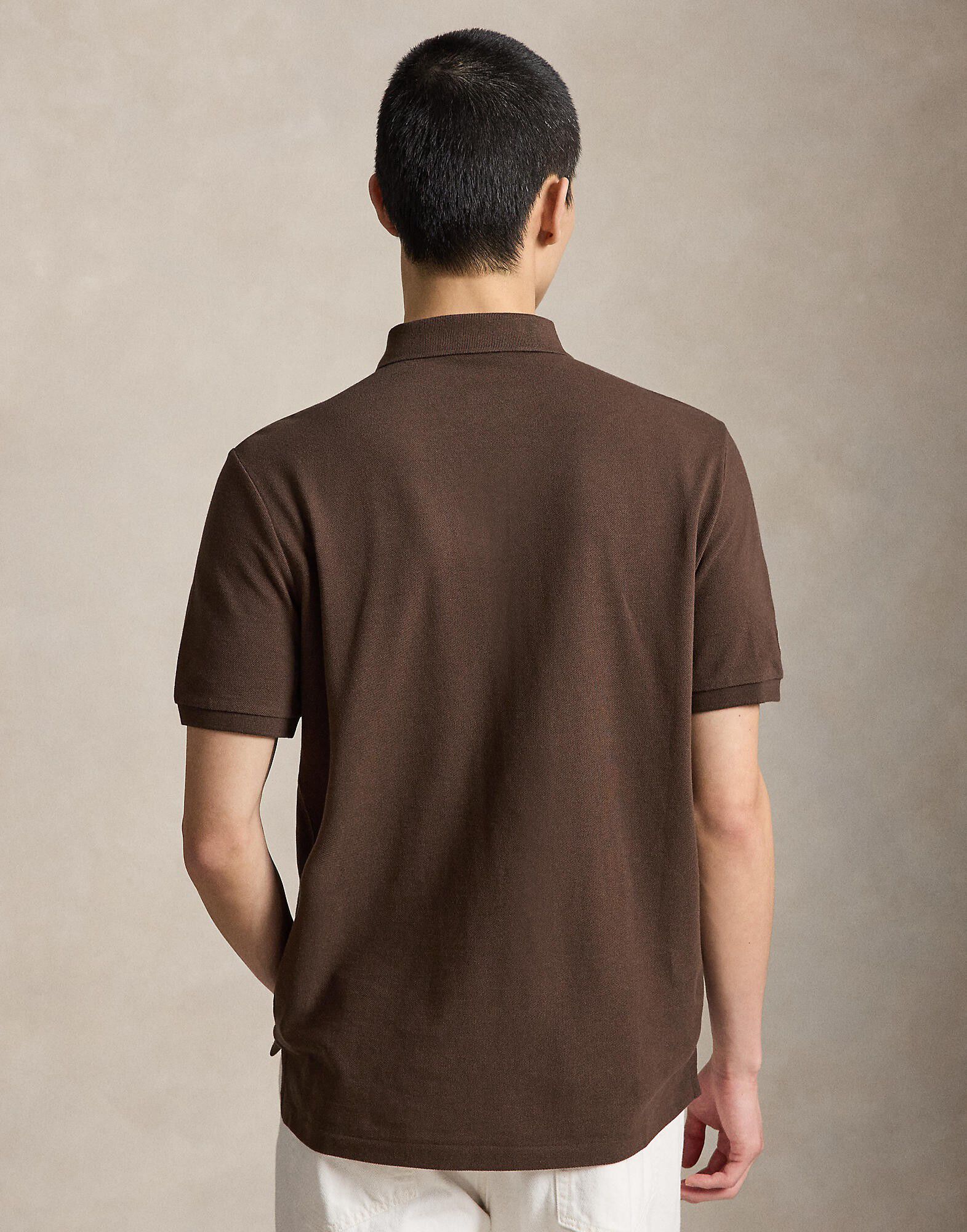 Classic Fit Big Pony Mesh Polo Shirt
