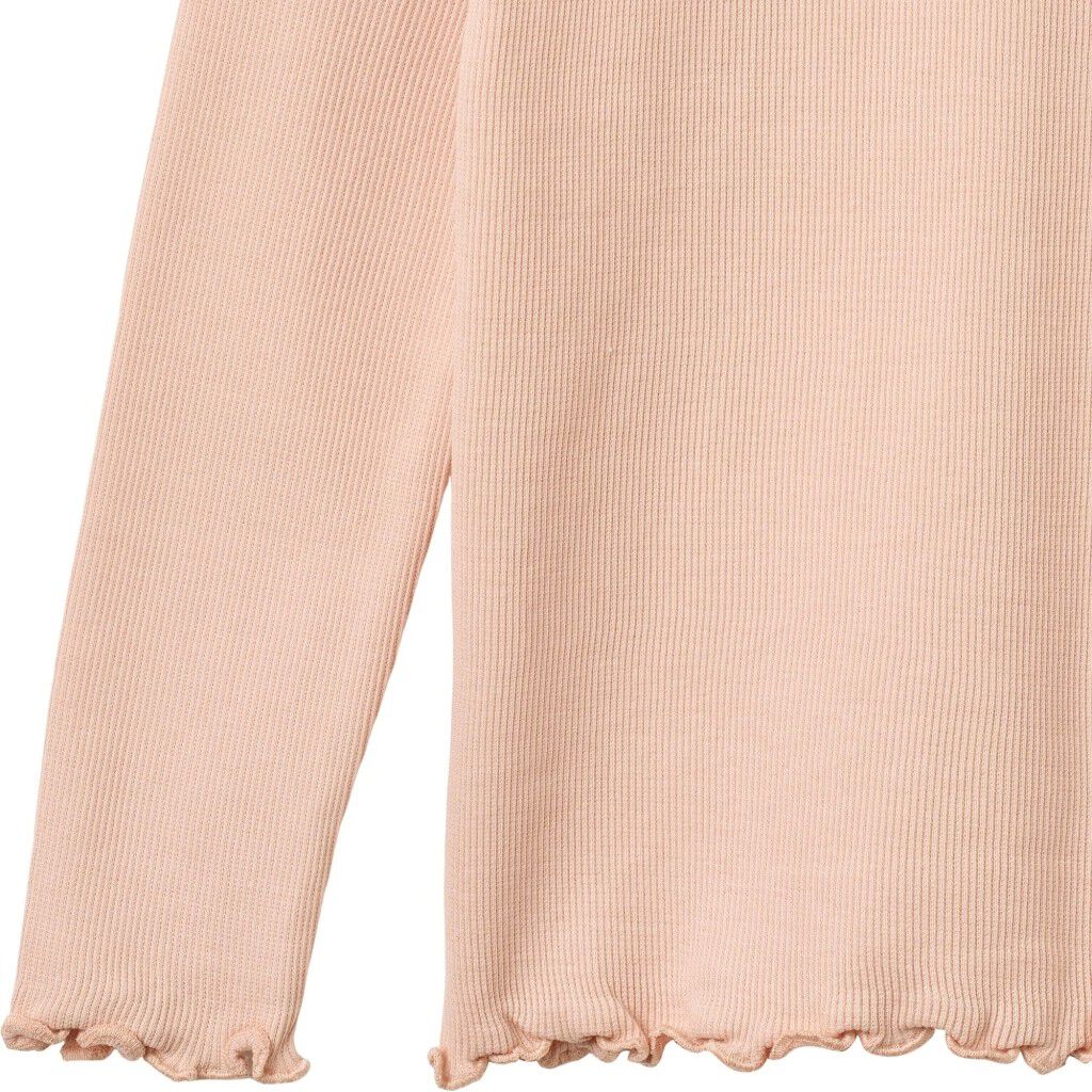 Lang&aelig;rmet Rib T-shirt Ida