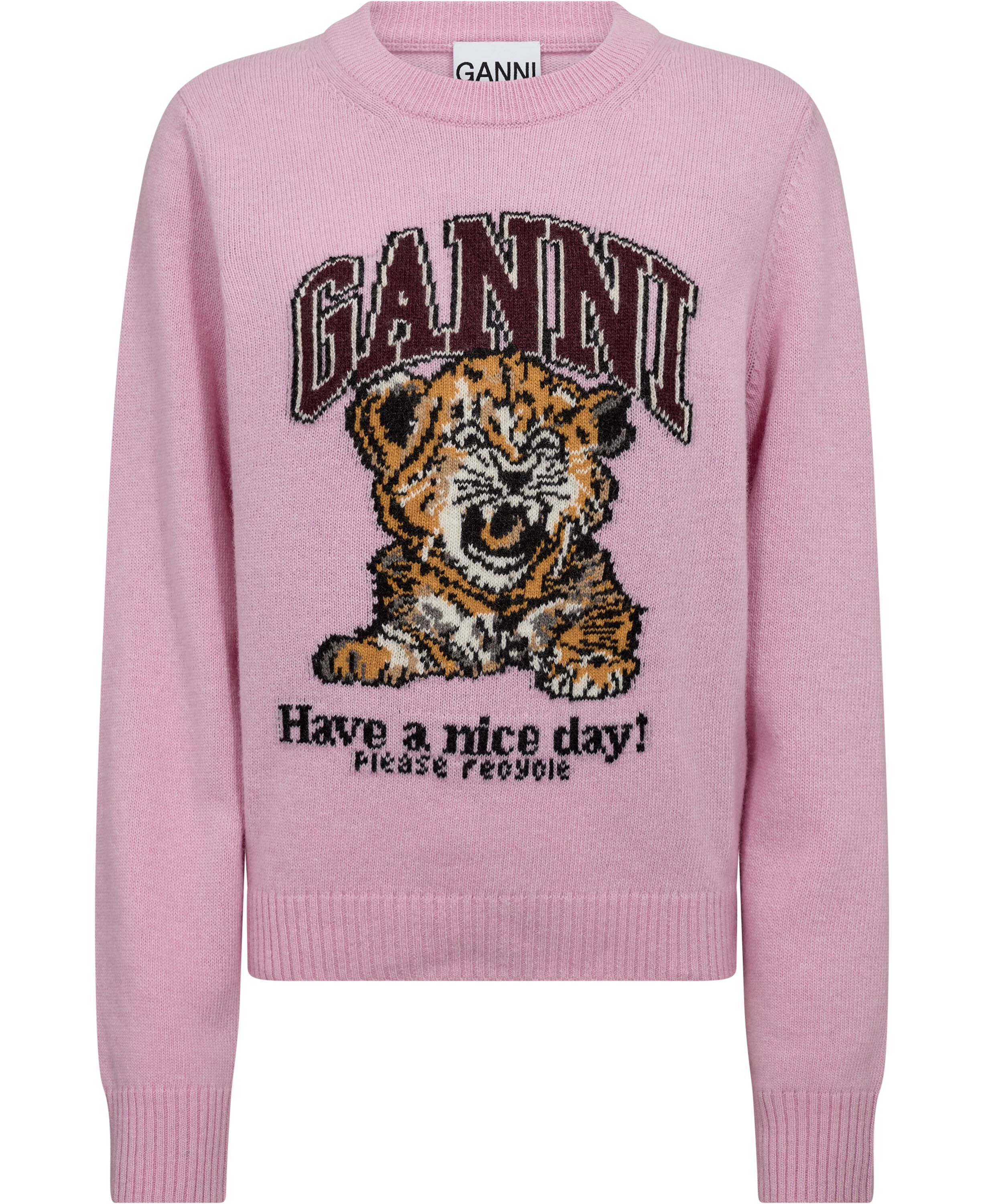 Graphic Wool Sweater