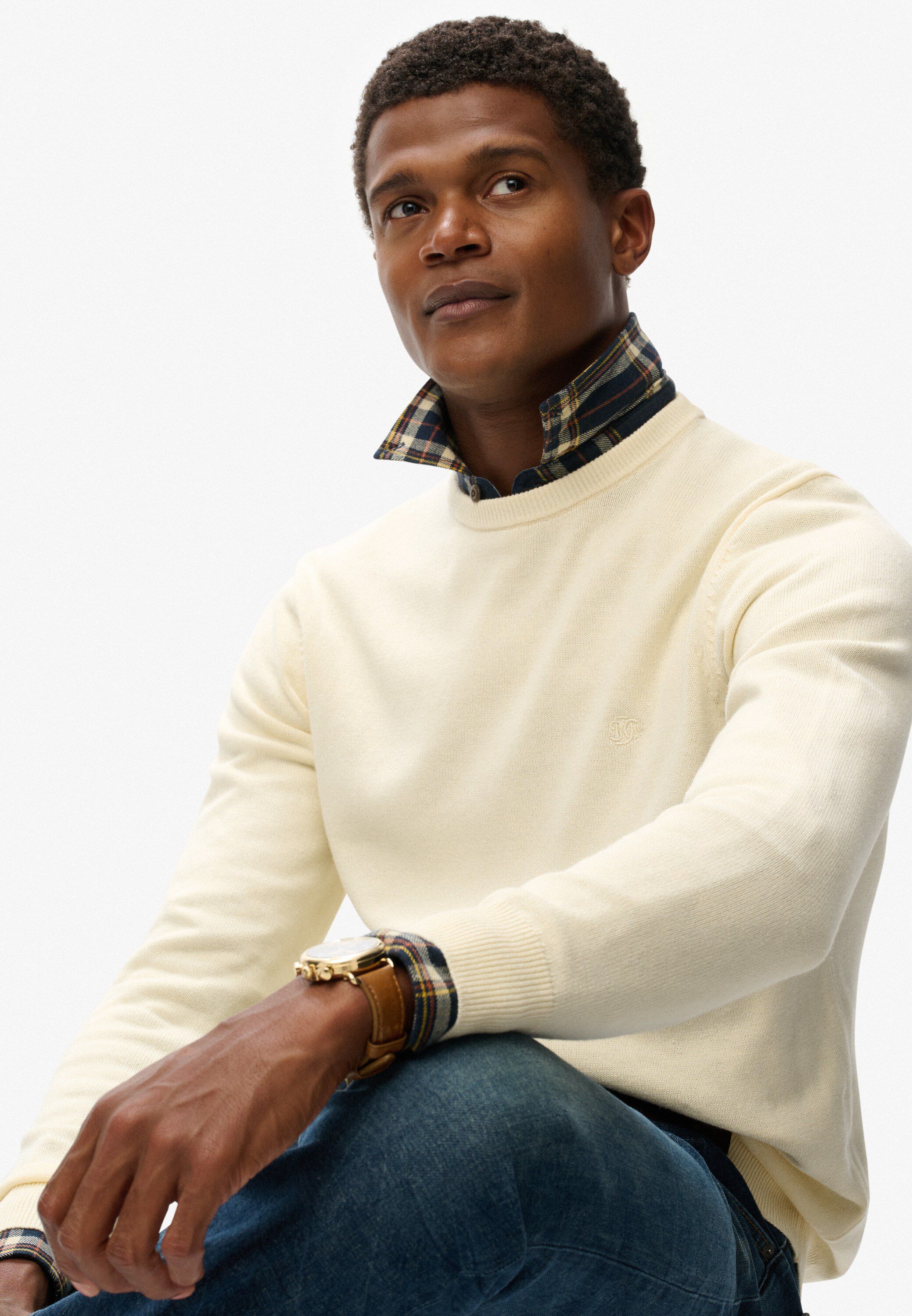 ESSENTIALS COTTON JUMPER