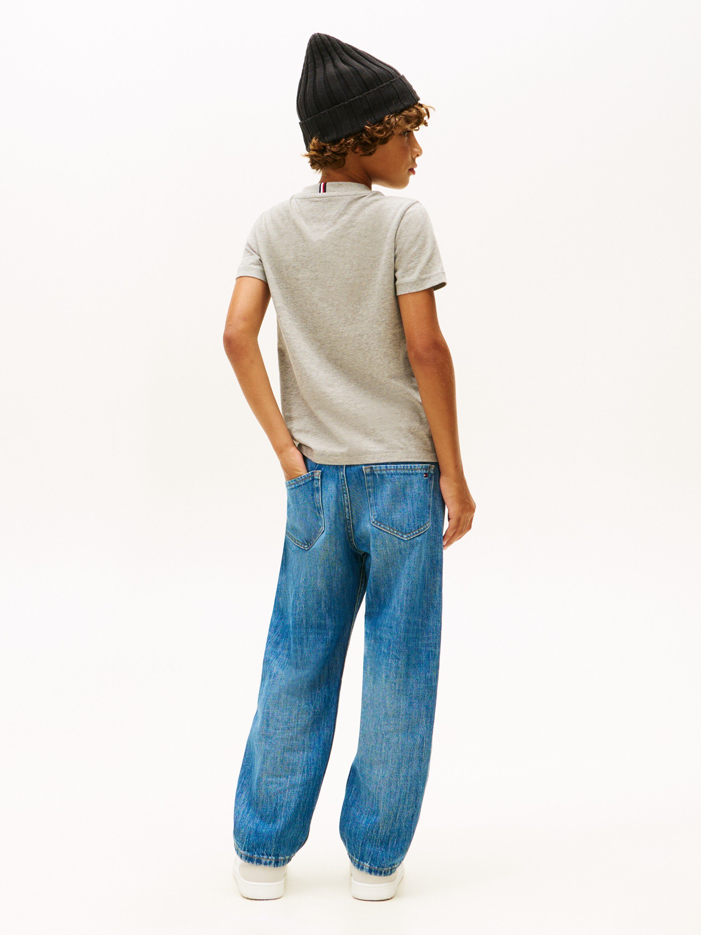 TOMMY FADED PRINT T-SHIRT SS