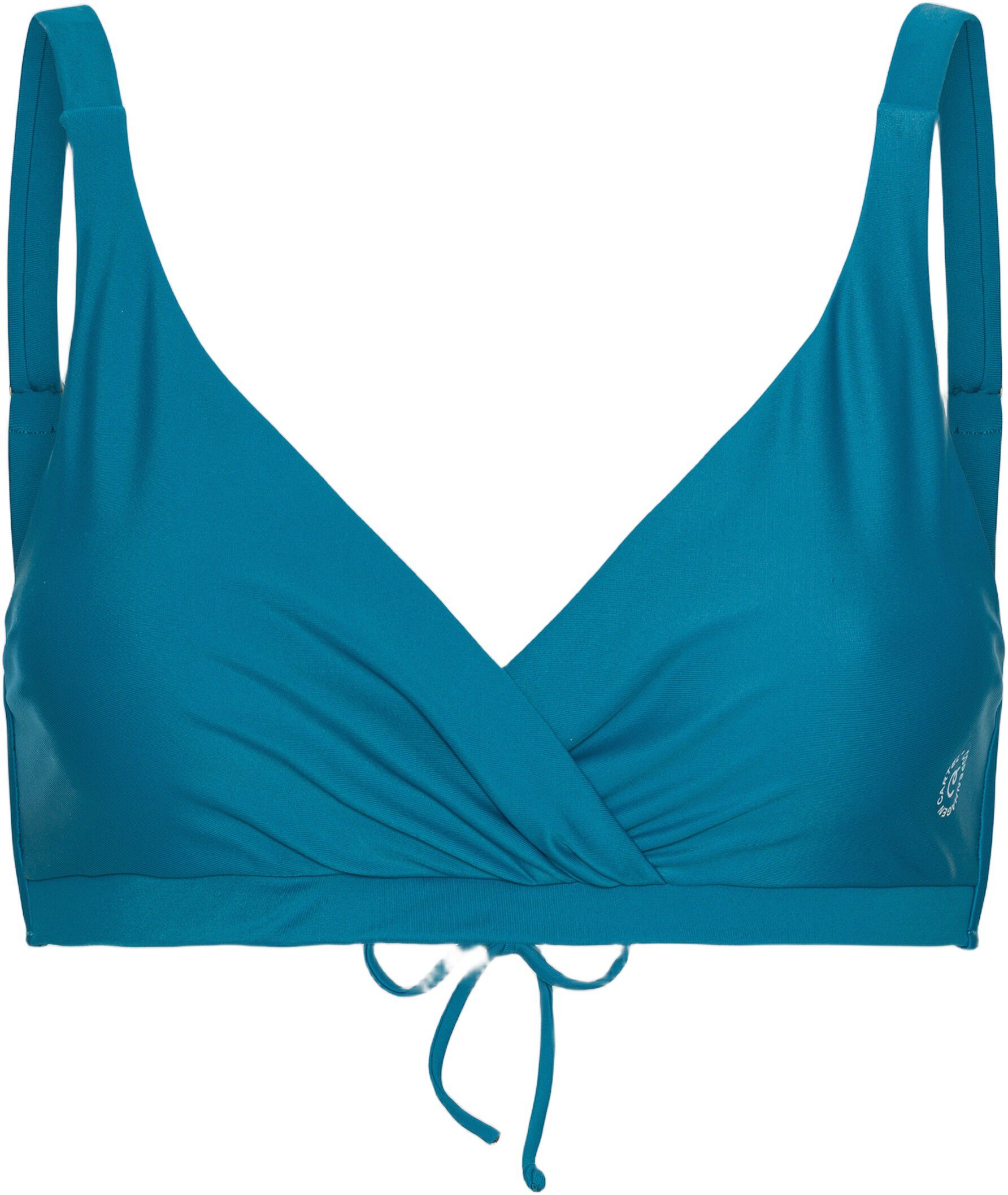 Istana draperet bikini top - Teal