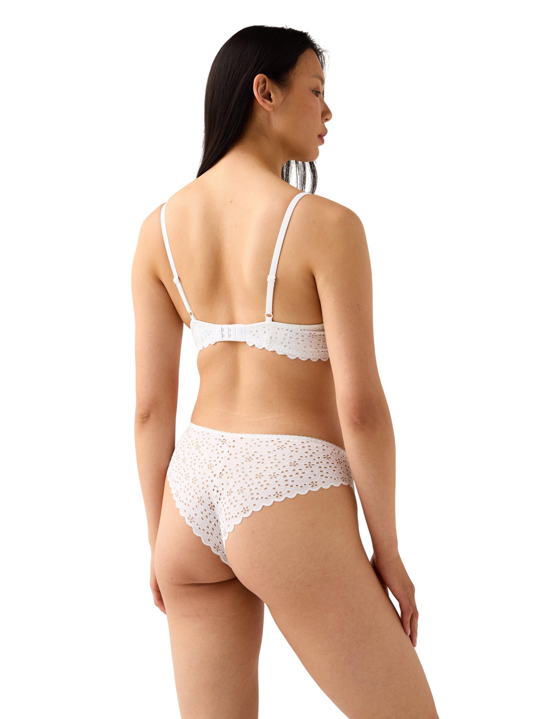 Pushup-bh med broderie anglaise