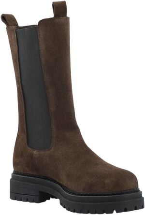 CASHANNAH Chelsea Boot High Cut Suede