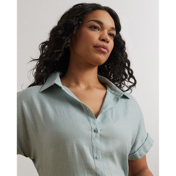 TISSUE LINEN-SS SHIRT