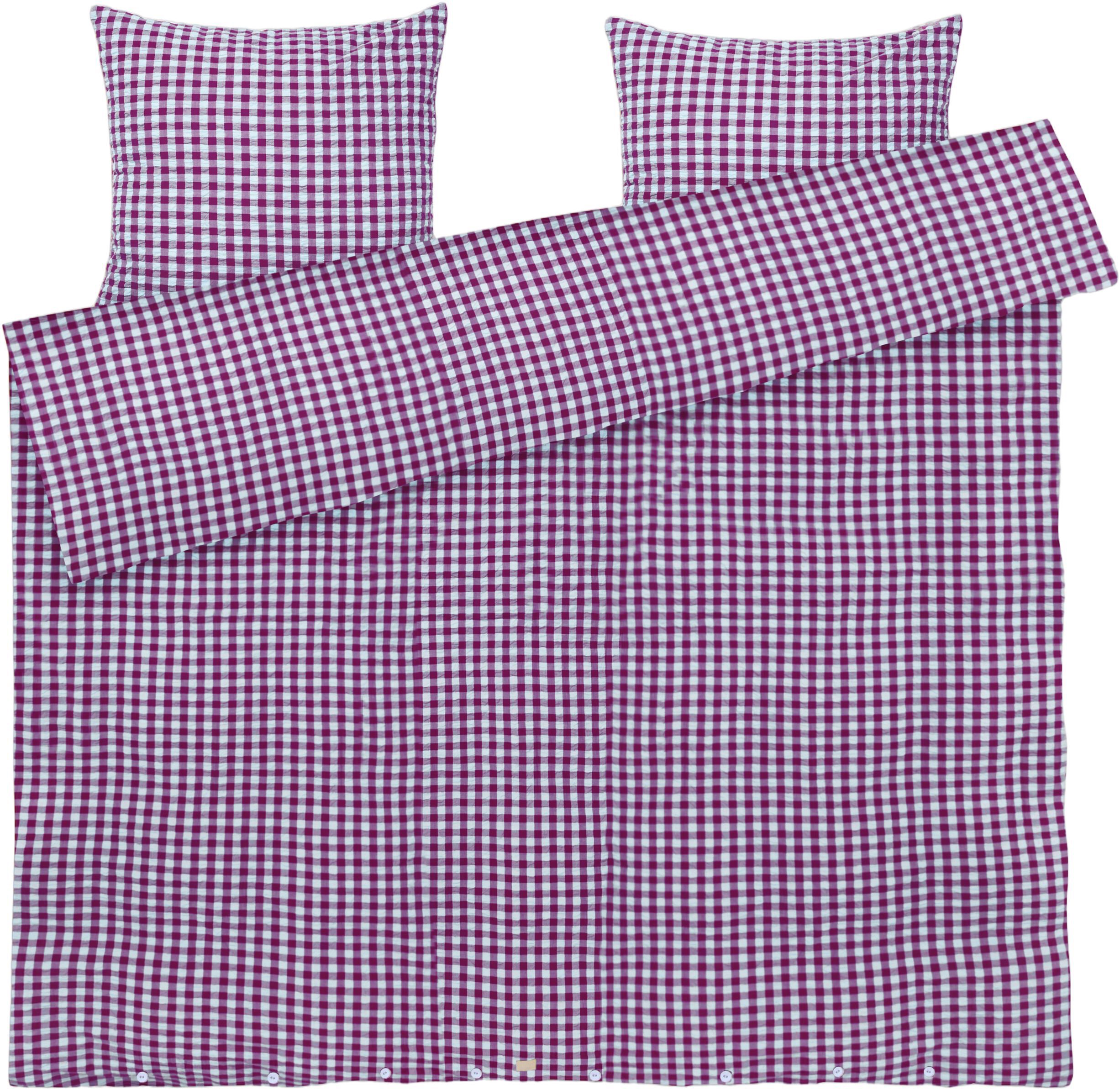 B&aelig;k&B&oslash;lge Senget&oslash;j 200x220 cm fuchsia/mint DK