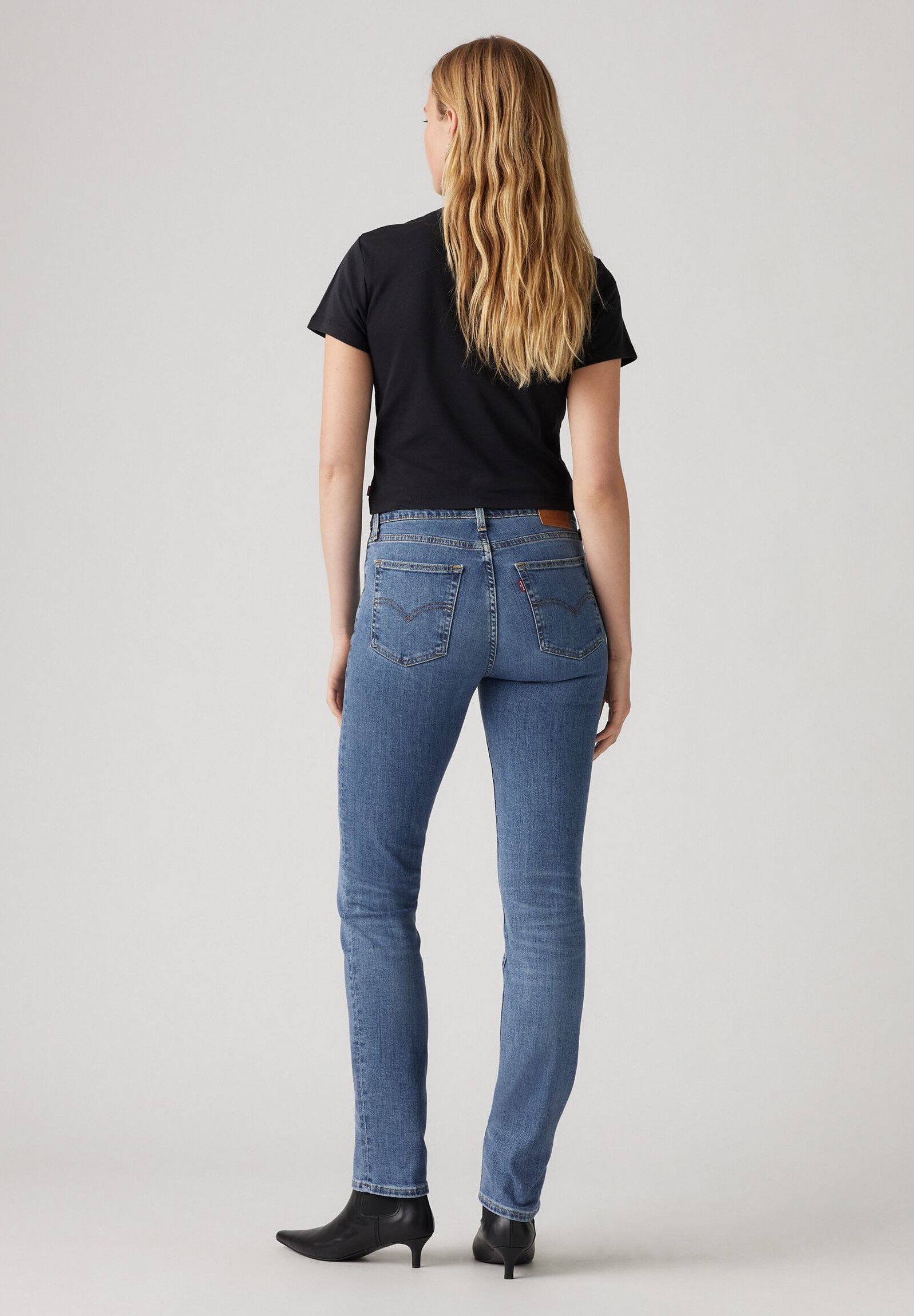 724 High Rise Straight Jeans