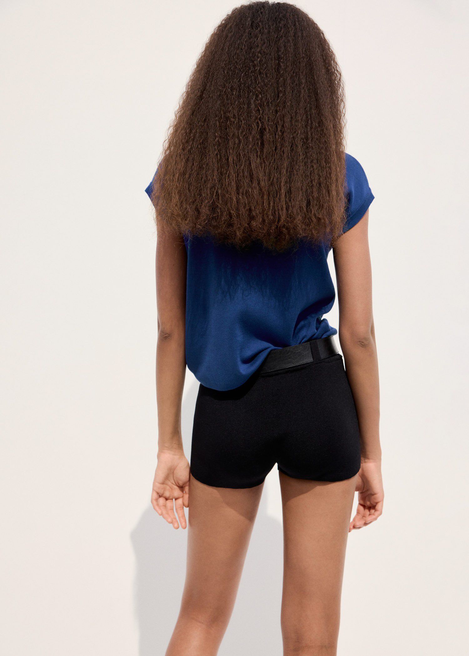 Cotton short sleeve sweater