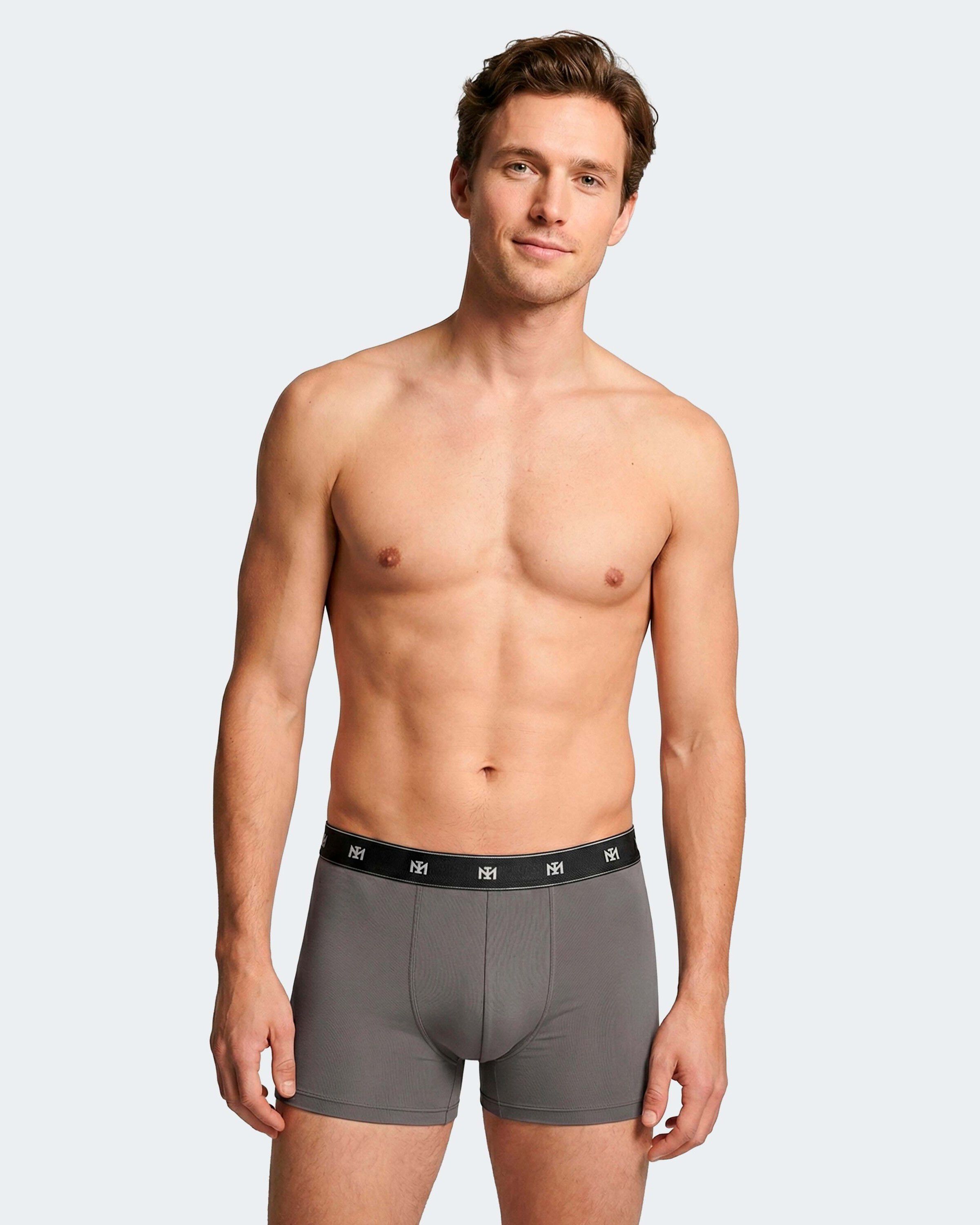 Pack of 2 men's boxers in Lyocell