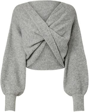 PCAVA LS REV DRAPED KNIT