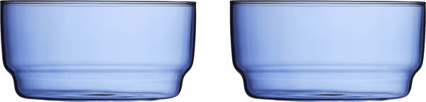 Skål Torino 12 cm 2 stk. Blå