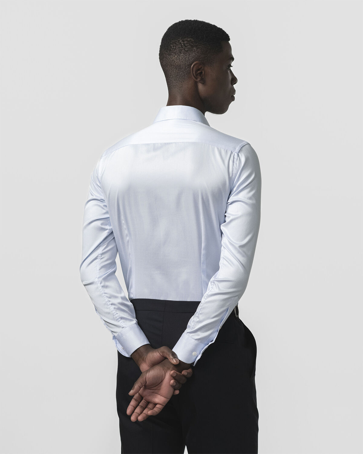 The Lawyer 4. 0 | Mid blue stripe | Slim fit