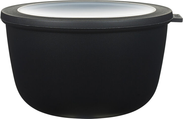 Skål m/låg Cirqula 2000 black