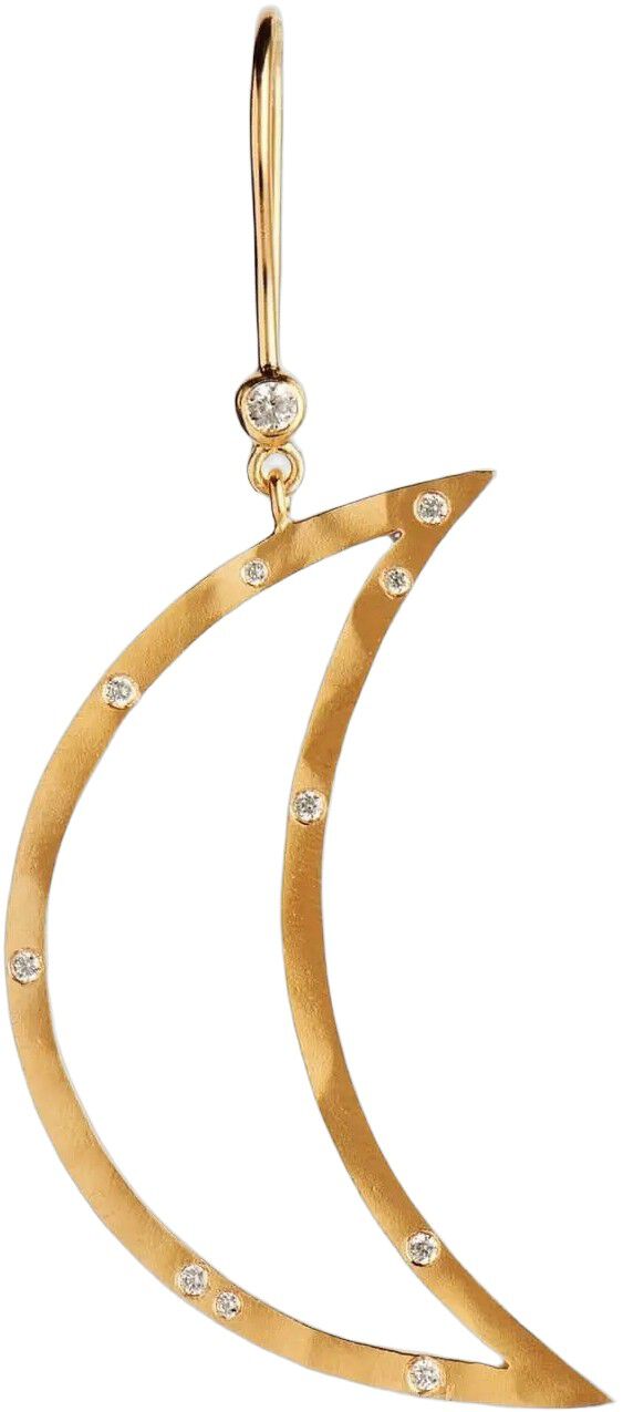 Big Bella Moon w. Stones &Oslash;rering - Forgyldt