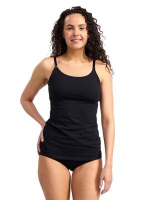 Nursing camisoles featuring drop-do