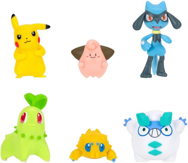 Pokemon Battle figure 6pack
