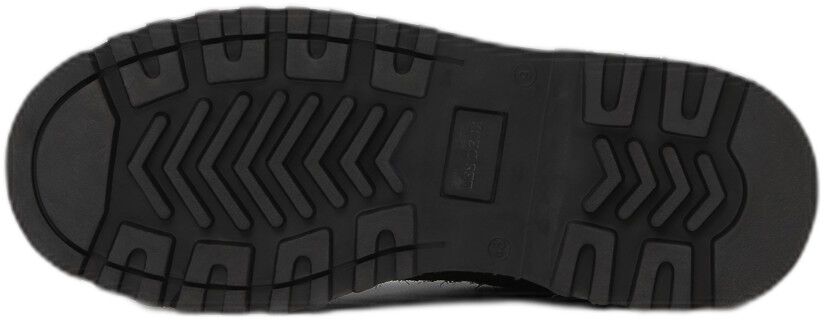Hairy Suede Low Hiking Boot