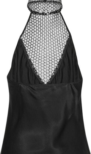 HALTERNECK SLEEVELESS TOP