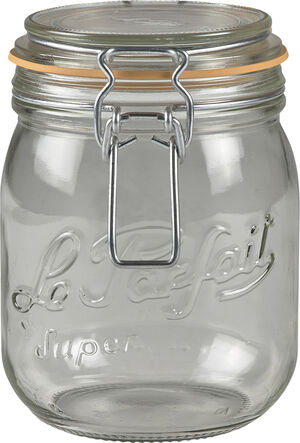 Henkogningsglas 0,75 liter D 8,5 cm Glas