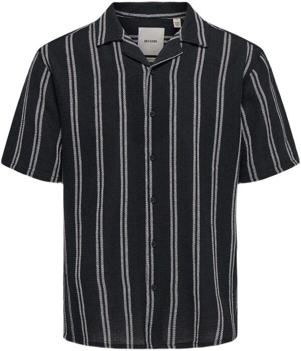 ONSTREV LIFE REG STRIPE SS SHIRT NO