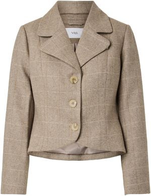 YASTHELA LS WOOL BLEND SHORT JACKET