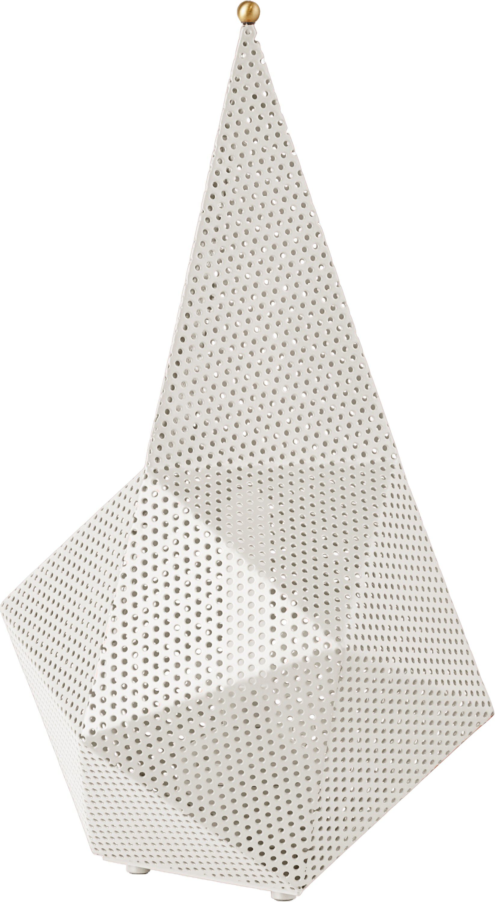 Bagdad Portable Lamp, EU Shade: Cream White Semi Matt