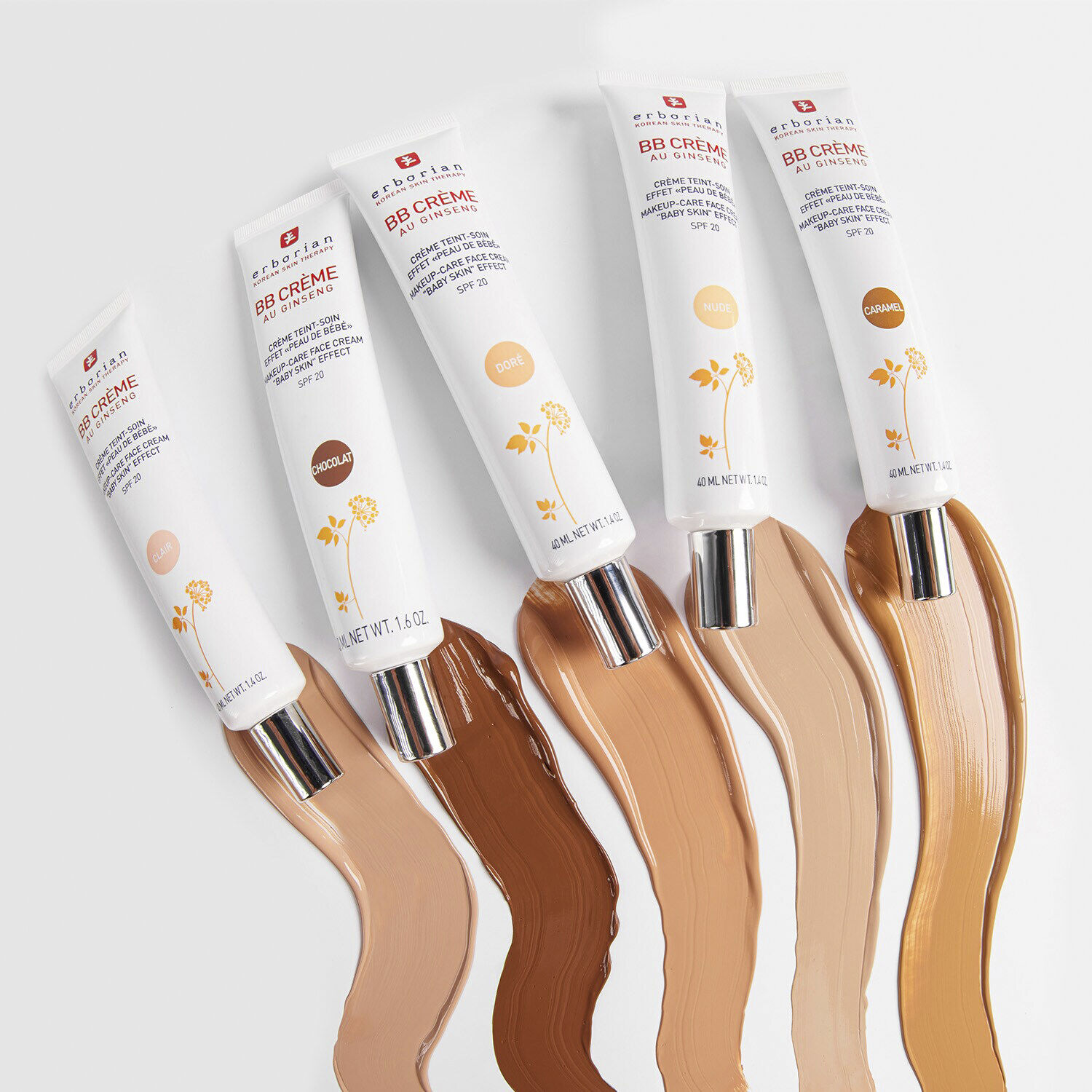 "Ginseng BB Cr&egrave;me - Makeup-Care Face Cream Baby Skin"" Effect"