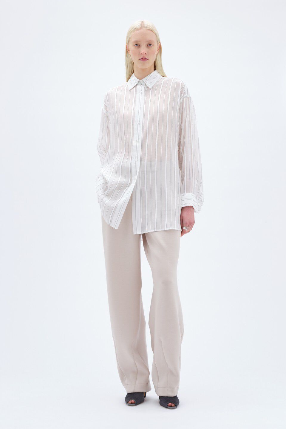 COCOON SUITING PANTS