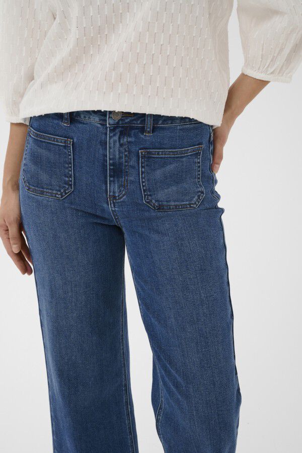 KAbrook Cropped HW Jeans