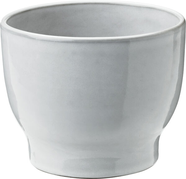 Urtepotteskjuler, hvid, Ø 12,5 cm