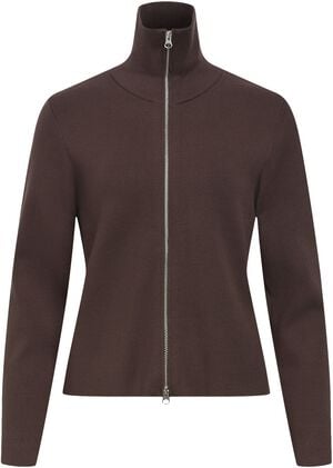 OBJREYNARD L/S RE ZIP CARDIGAN NOOS