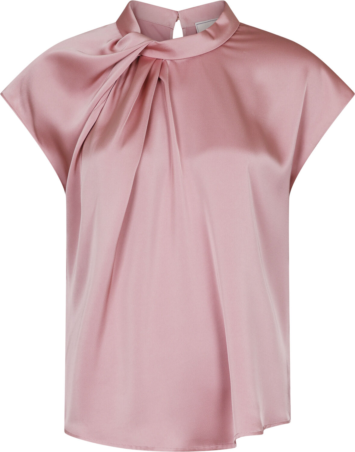 Fleur Drapy Satin Blouse