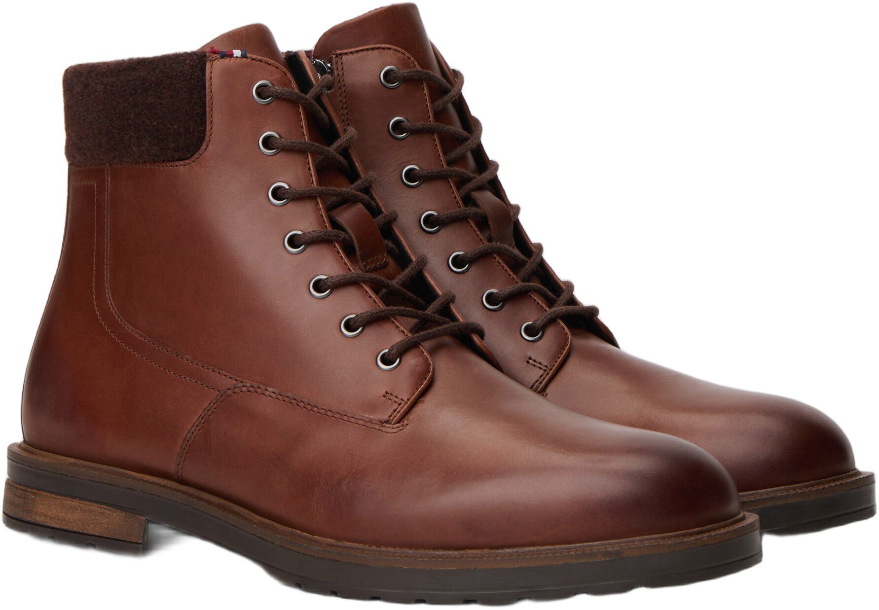 CLEATED HILFIGER W LTH BOOT