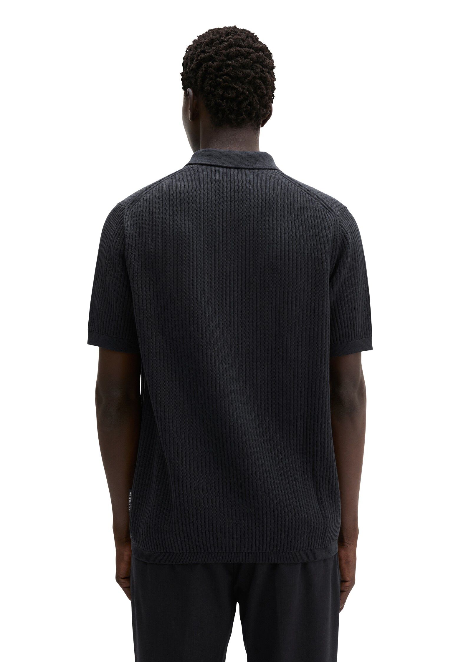 Polo short sleeve, special rib