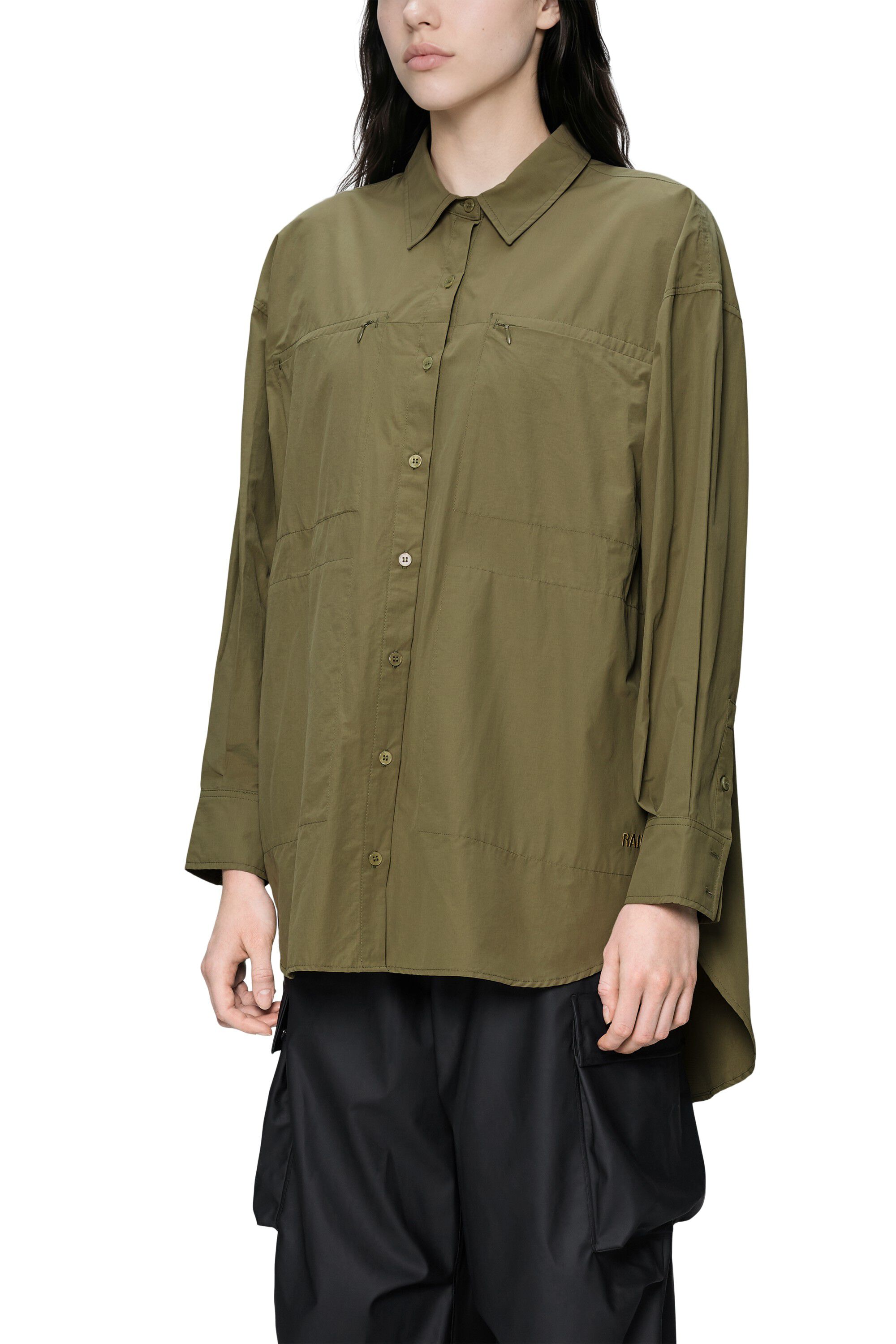 Light Woven Long Sleeve W Shirt