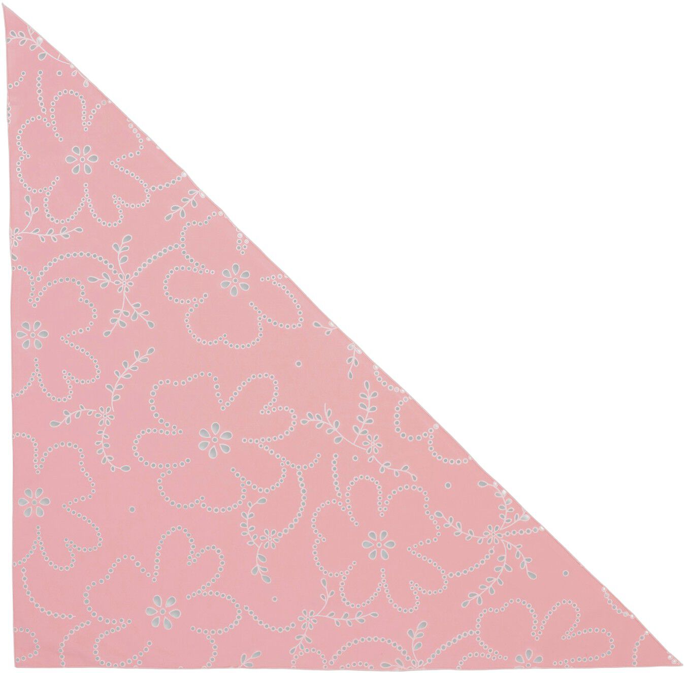 Floral Broderie Bandana Scarf