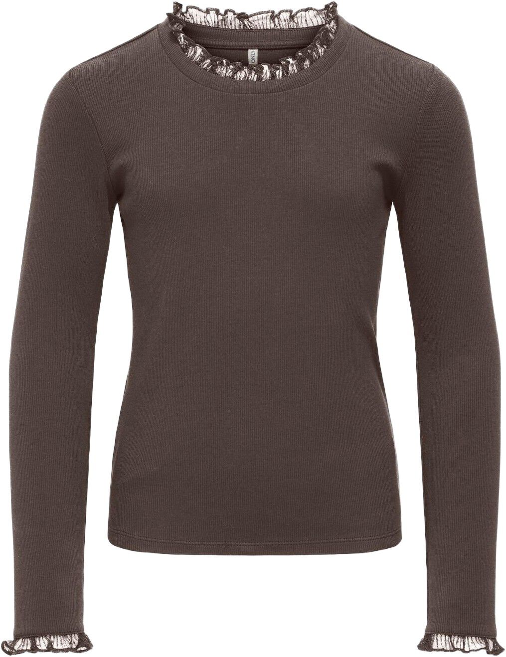 Kogleslie L/S Lace Mix Top Jrs