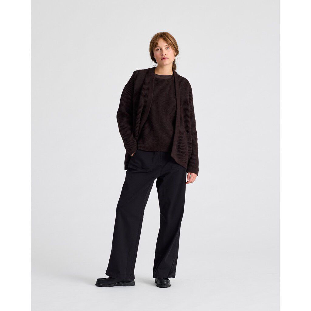 Mette Cardigan Lambswool Knit GOTS