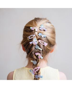 Mimi & Lula - 8 h&aring;rclips - Mini Dreamy My Little Unicorn