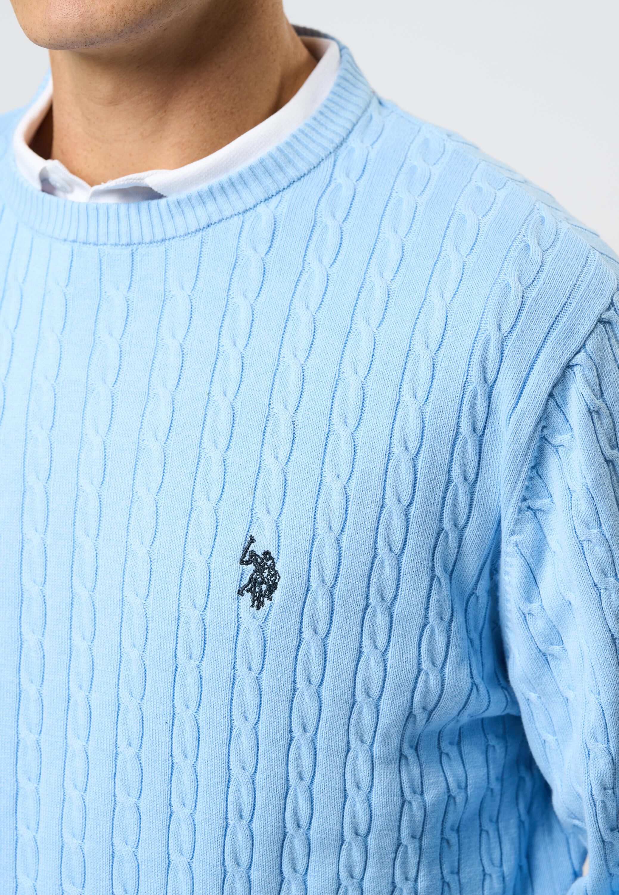 MADS REG COT USPA M KNIT