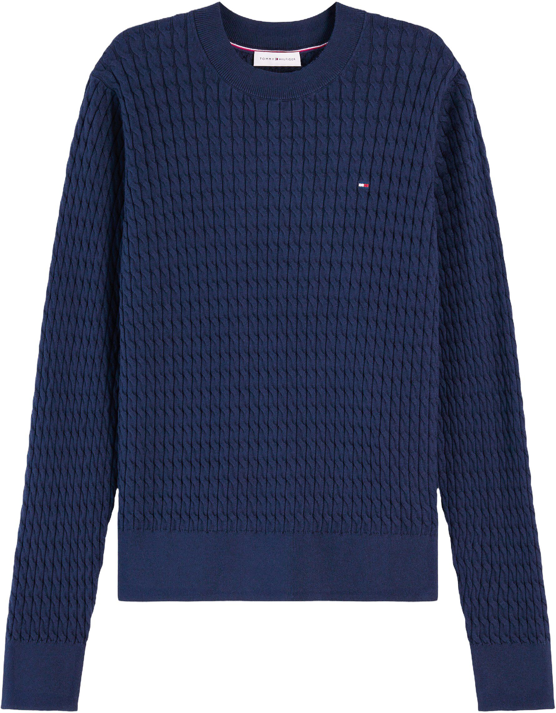 Cable Knit Crew Neck Jumper