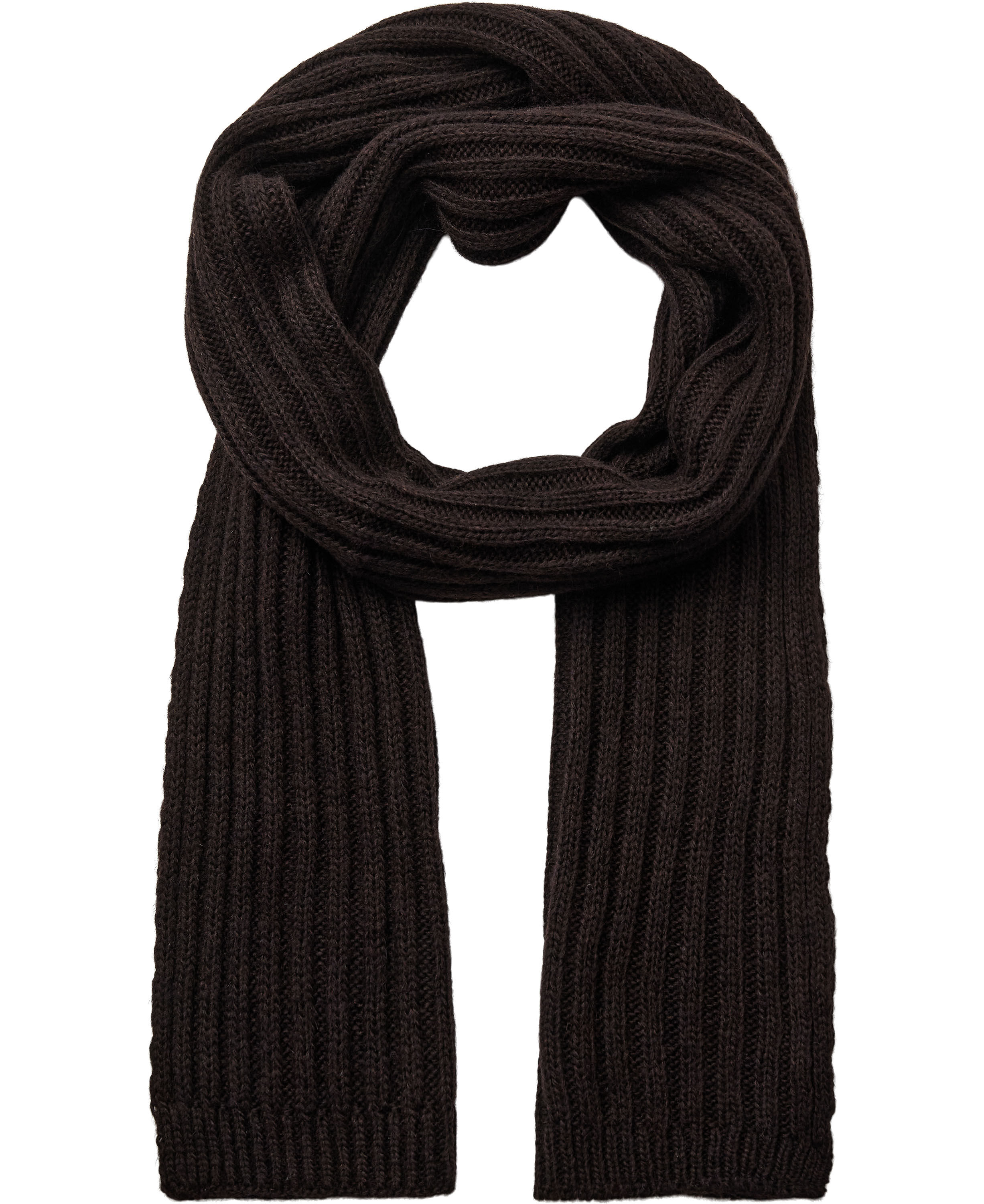 3705 Krash Scarf Chocolate Brown