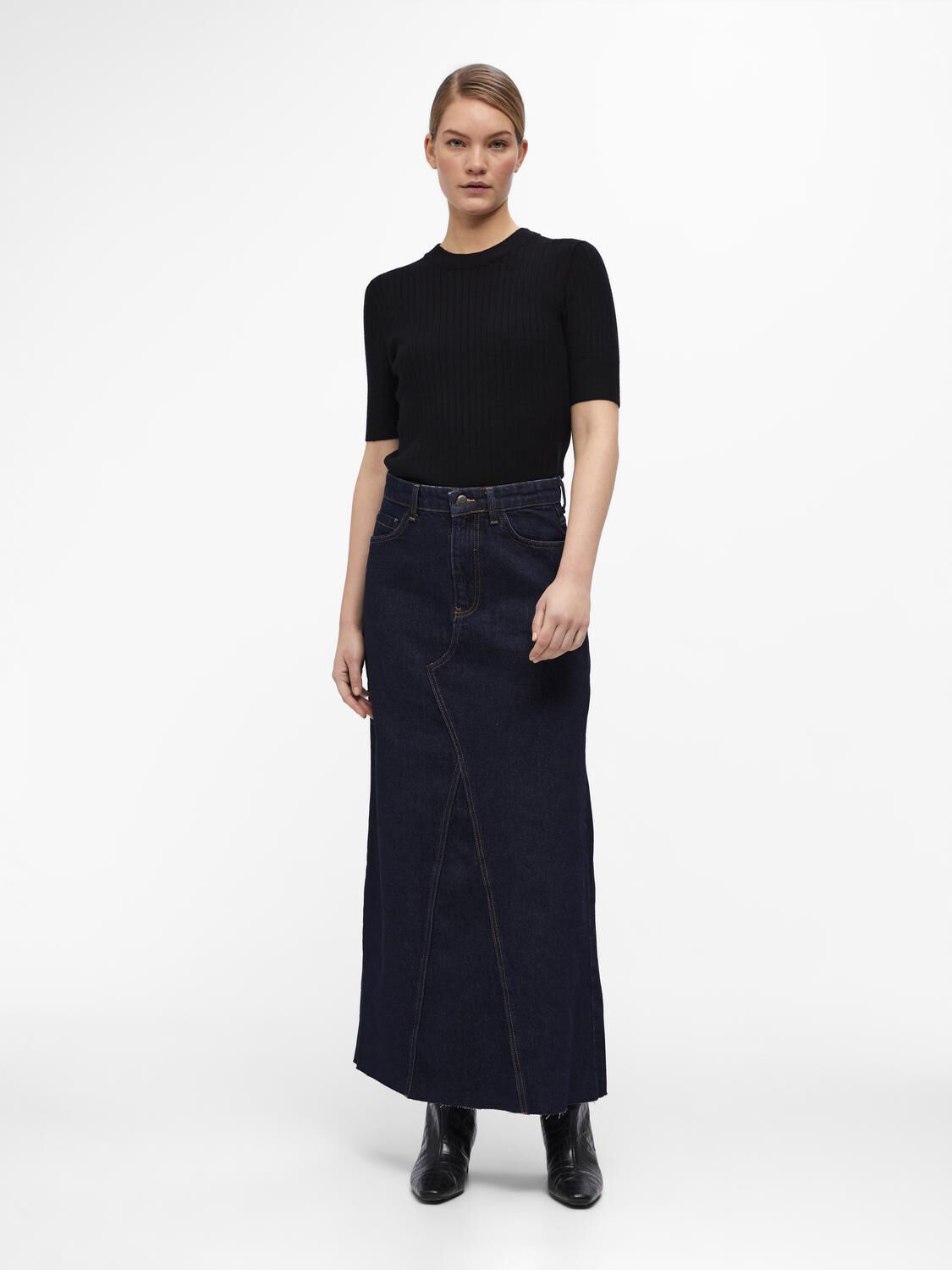 OBJNOELLE S/S KNIT T-SHIRT NOOS