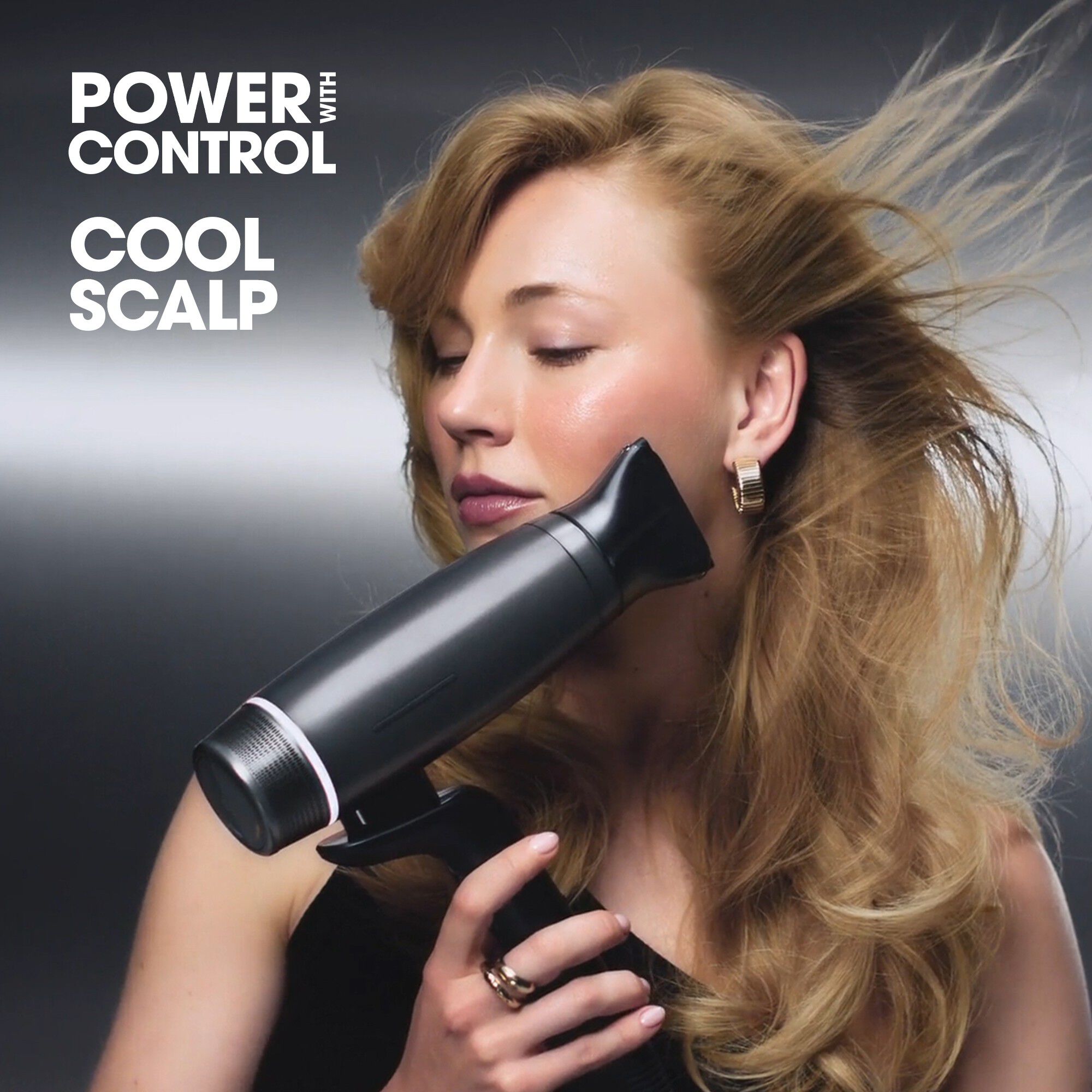 ghd Speed - Hair Dryer Silver White