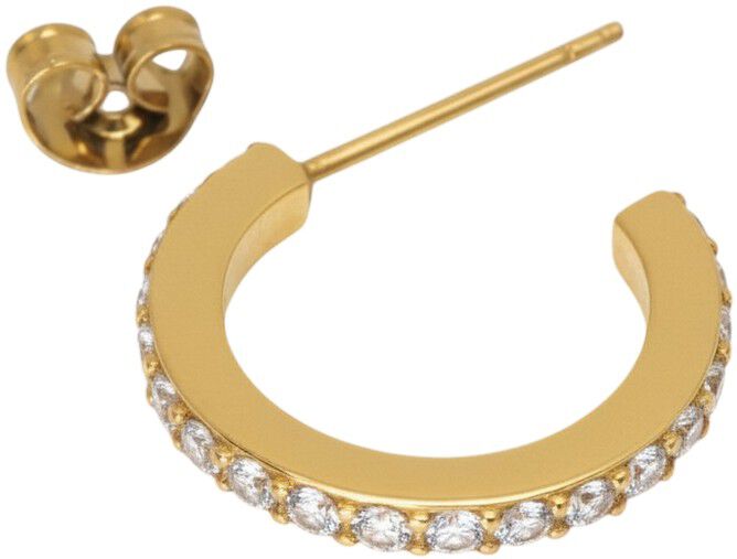 Olympia Hoop with Stones 10