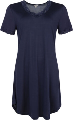 Silk Jersey - Nightgown w.sleeve