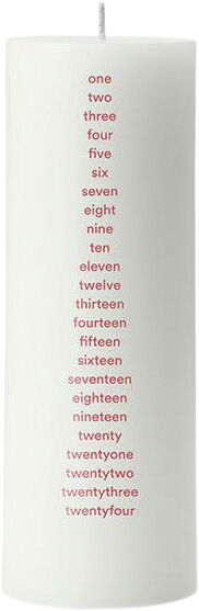 Calendar Candle Round