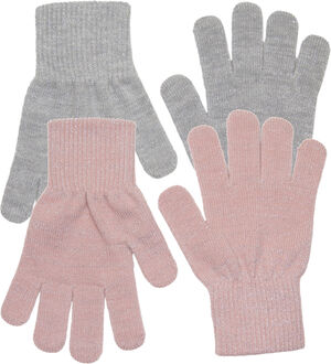 2-PACK GLOVES - 2 Colours w. Lurex