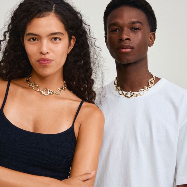 STARLIGHT necklace gold-plated